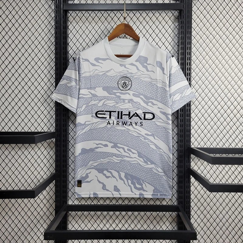 Puma Manchester City Special Edition Jersey White Grey Tiger