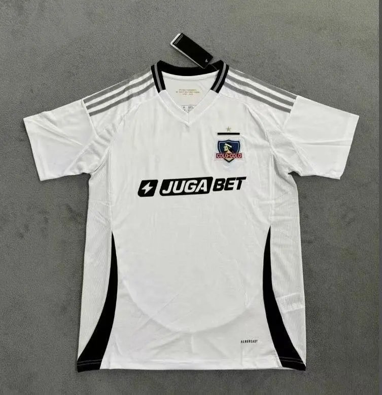 Adidas Colo-Colo 2024-25 Home Jersey White/Black