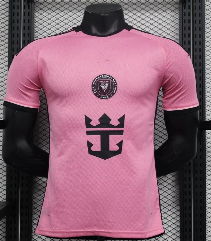 Adidas Inter Miami CF 2024-25 Home Jersey Pink/Black Royal Caribbean