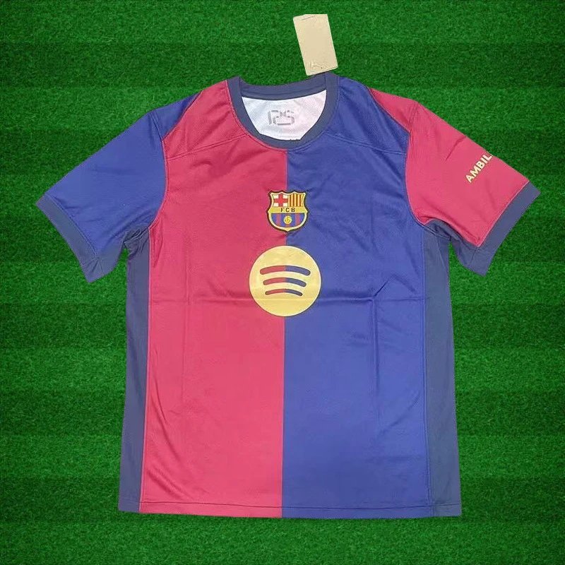 FC Barcelona 2024/25 Home Jersey Blue/Red (Spotify)