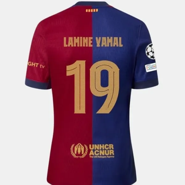 FC Barcelona 2018-19 Home Jersey Pedri #8 Red / Blue - 8
