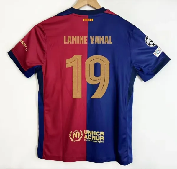 FC Barcelona 2018-19 Home Jersey Pedri #8 Red / Blue - 5