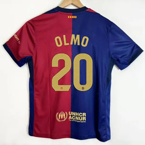 FC Barcelona 2018-19 Home Jersey Pedri #8 Red / Blue - 26