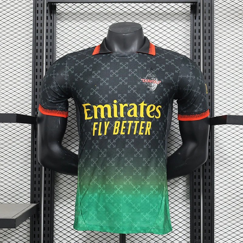 AC Milan x Off-White Special Edition Jersey Black/Green