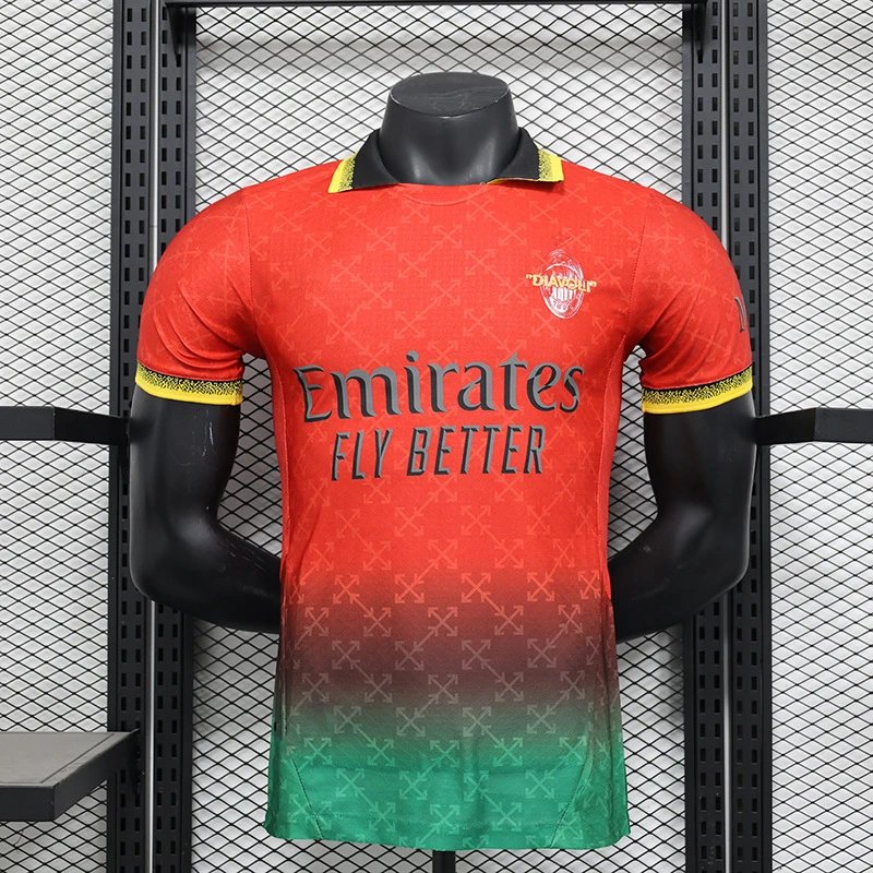 AC Milan x Off-White Special Edition Jersey Red/Green