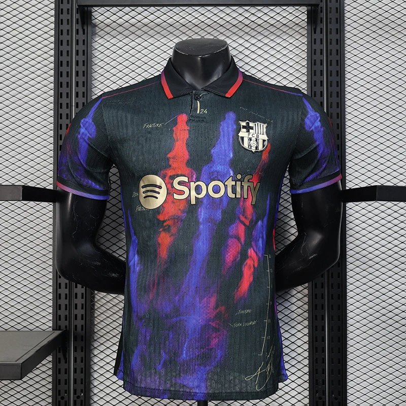 FC Barcelona x Patta Special Edition Jersey Black/Blue/Red Spotify