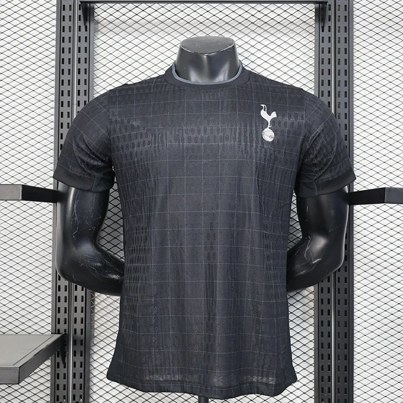 Tottenham Hotspur Special Edition Jersey All Black Grid