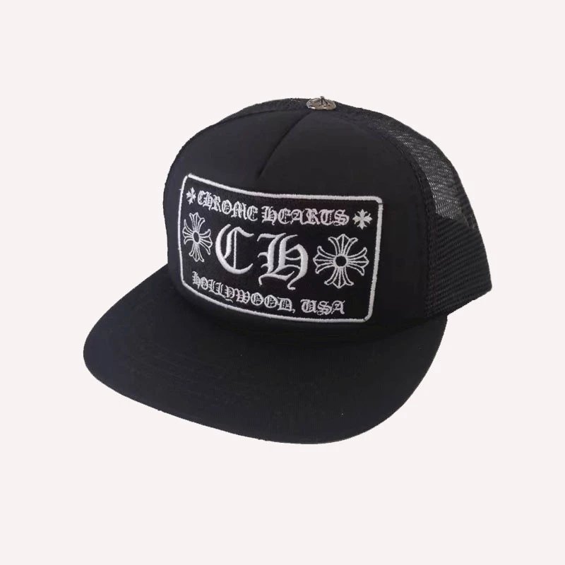 American trendy brand new couple summer sun hat in stock, embroidered with male and female letters