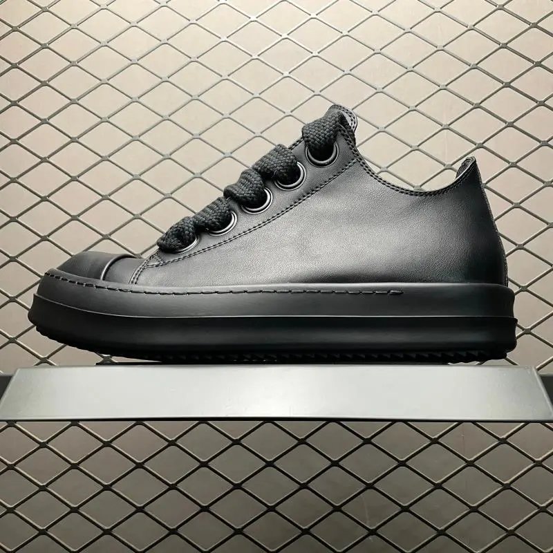RO Thick Shoe Laces Pure Black
