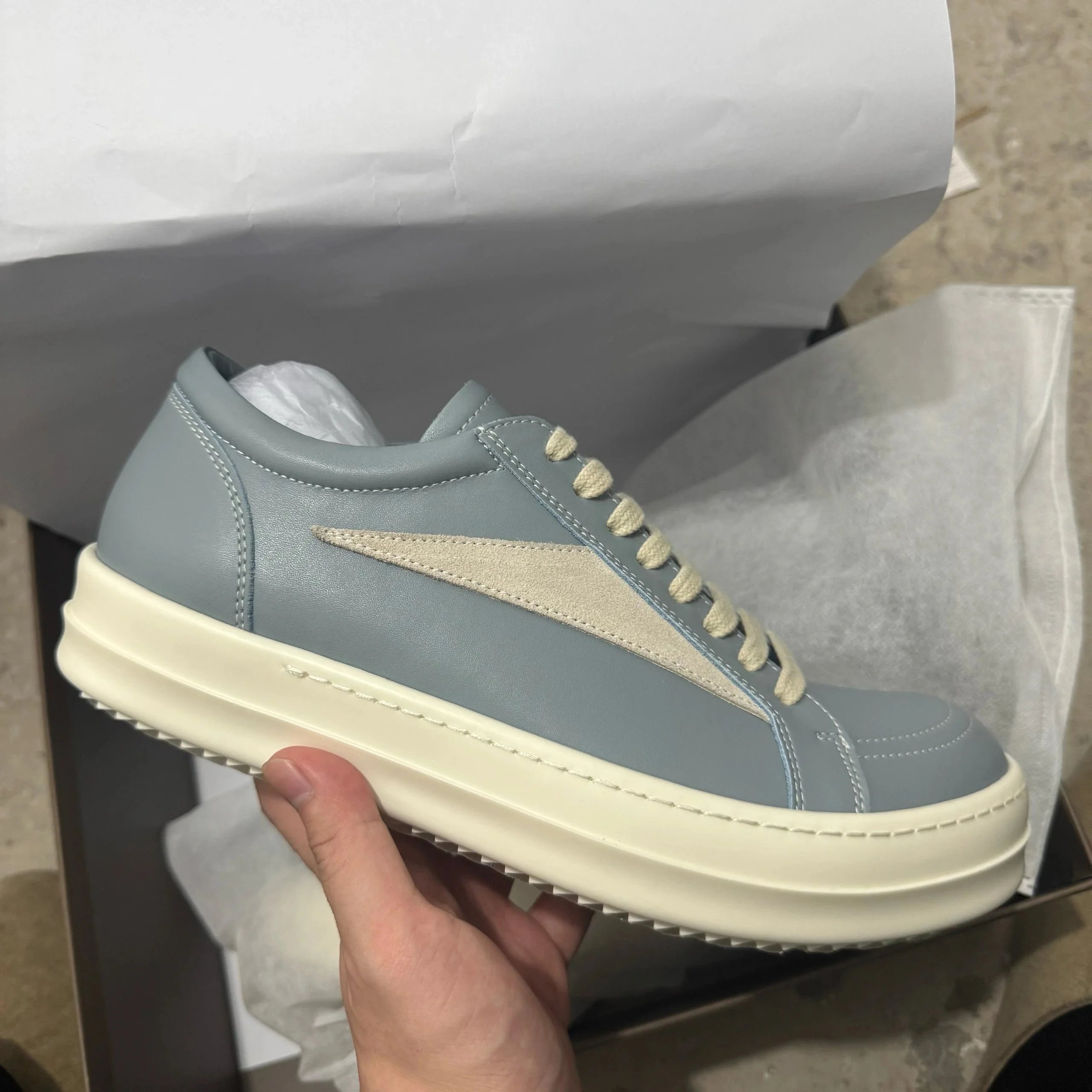 RO Infringement Haze Blue Leather