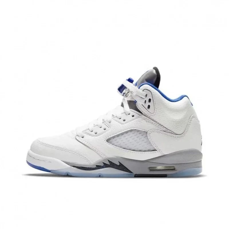 AJ5 Original Box Pure Original White Blue 36-47