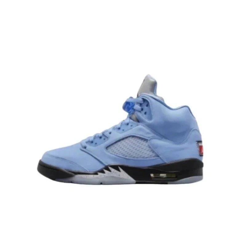 AJ5 Original Box Pure Original University Blue
