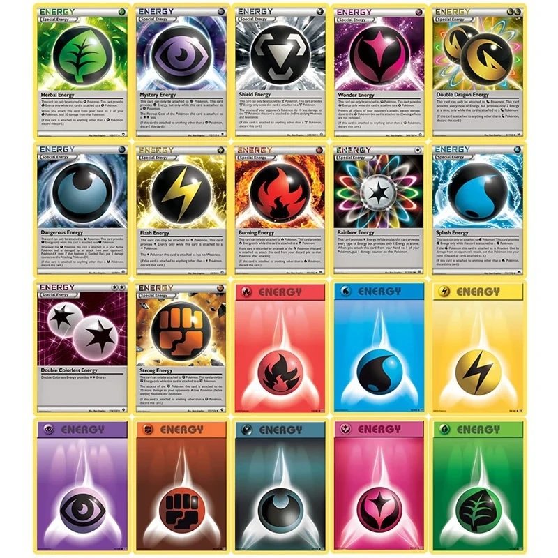 20 Energy Cards