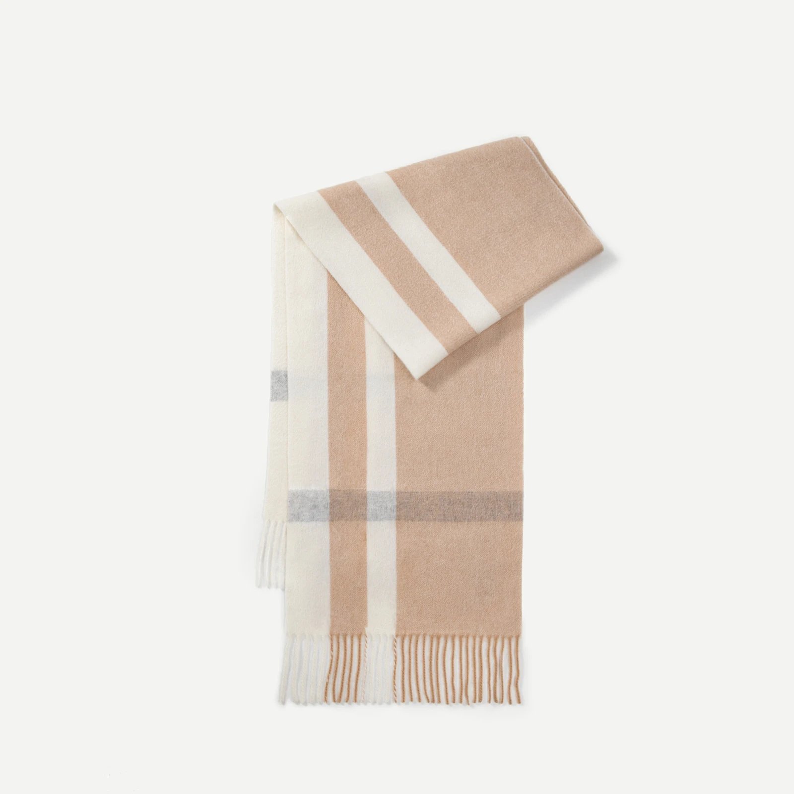 Camel and Rice Stripes