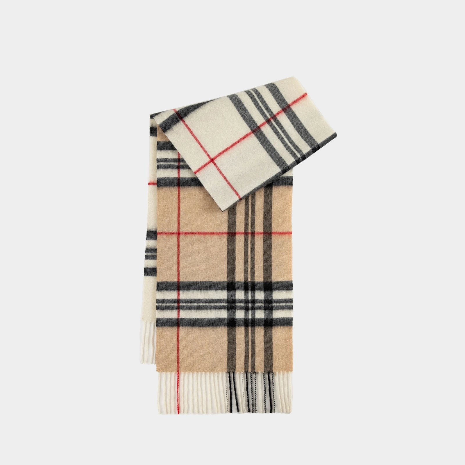 camel-white reversible check