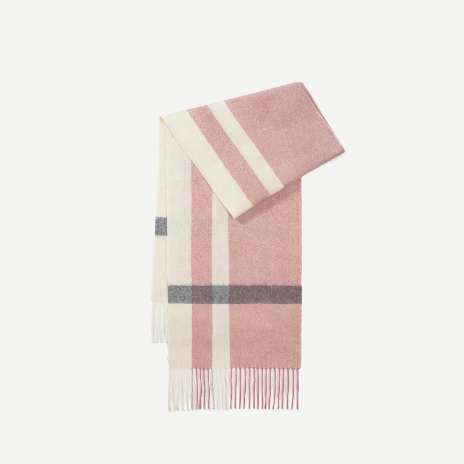 Pink and Rice Stripes