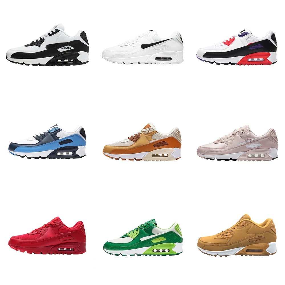AIR MAX 90气垫鞋男女网面透气耐磨休闲运动跑步鞋