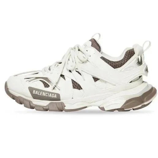 Track All White Brown