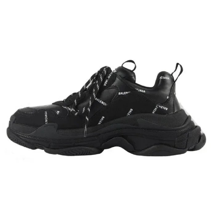 triple black letters