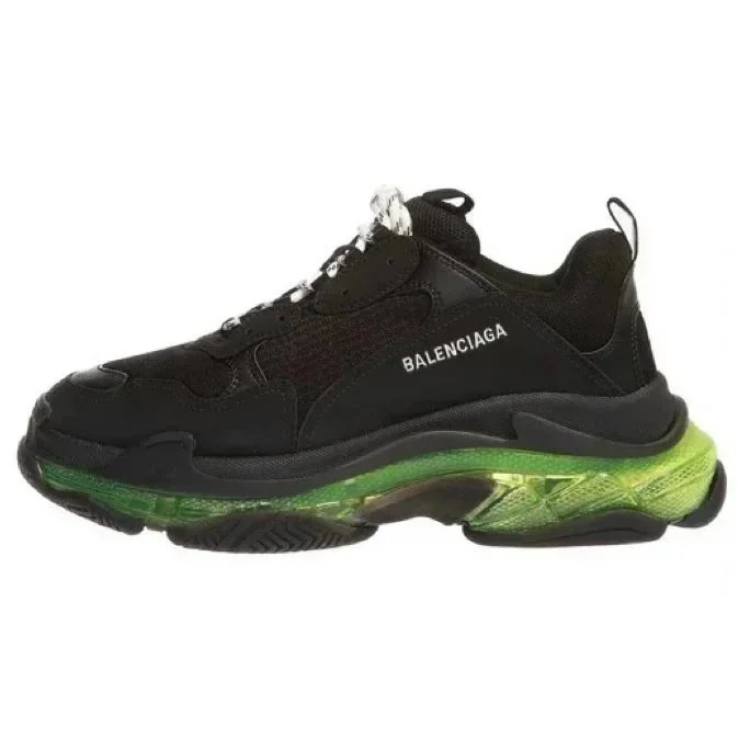 triple black and green crystal base