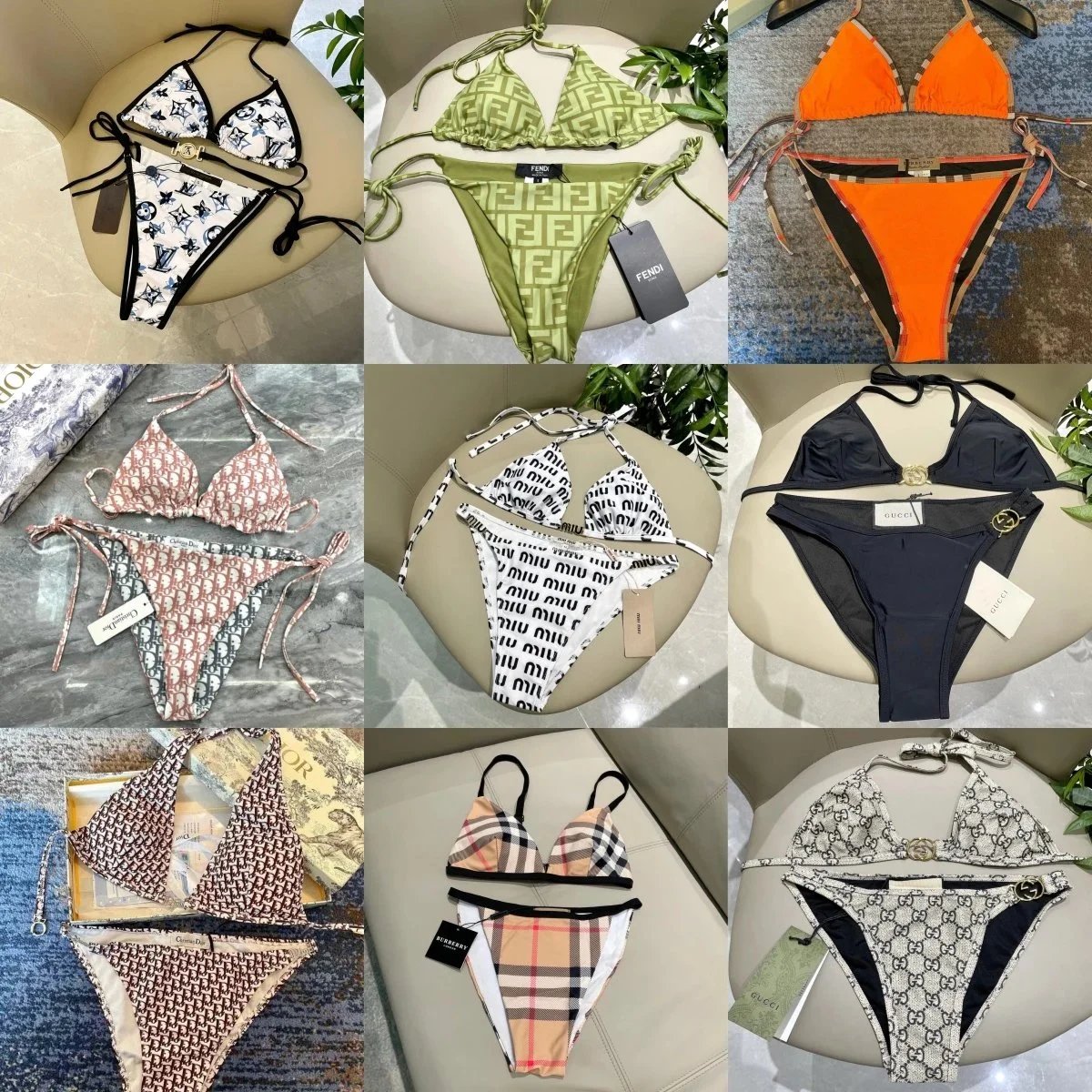 Versace Two-Piece Swimsuits