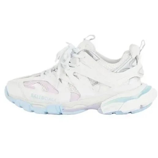 track all white powder blue
