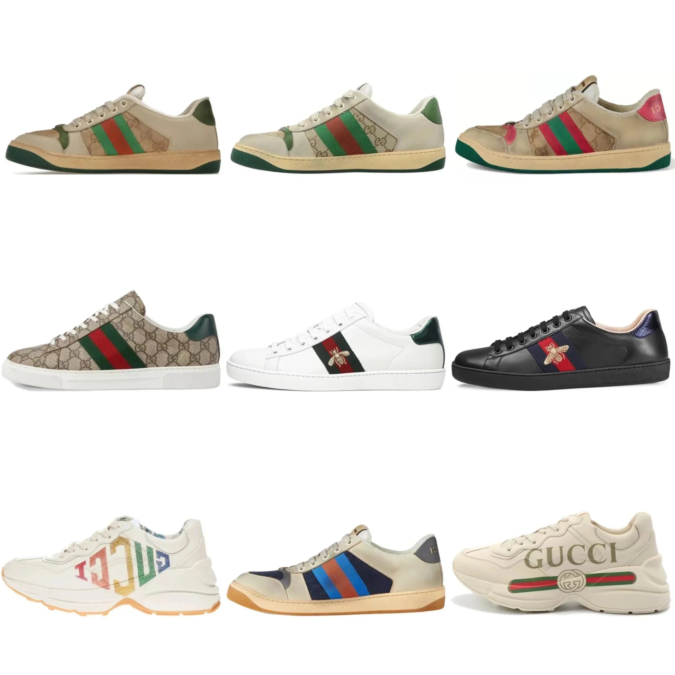 Different Gucci Shoes