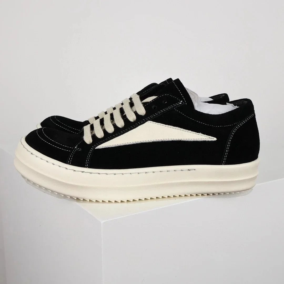 RO Black Suede Low Top