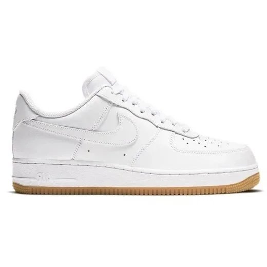 AF All White Yellow Sole