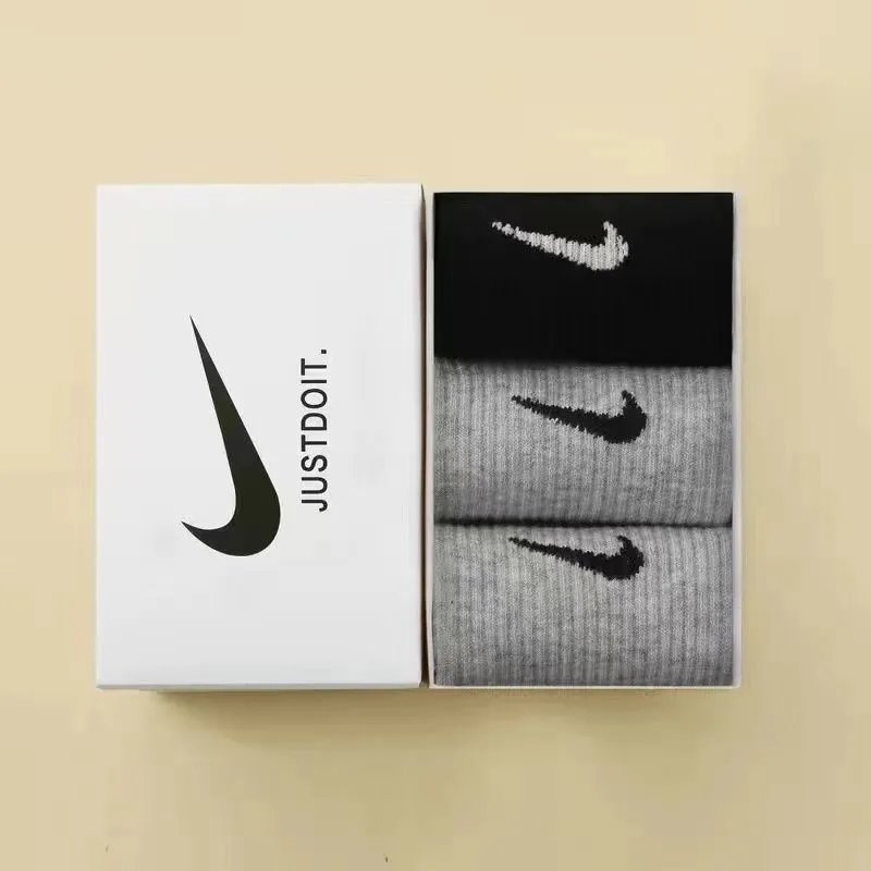 3 pairs [gray+gray+black]