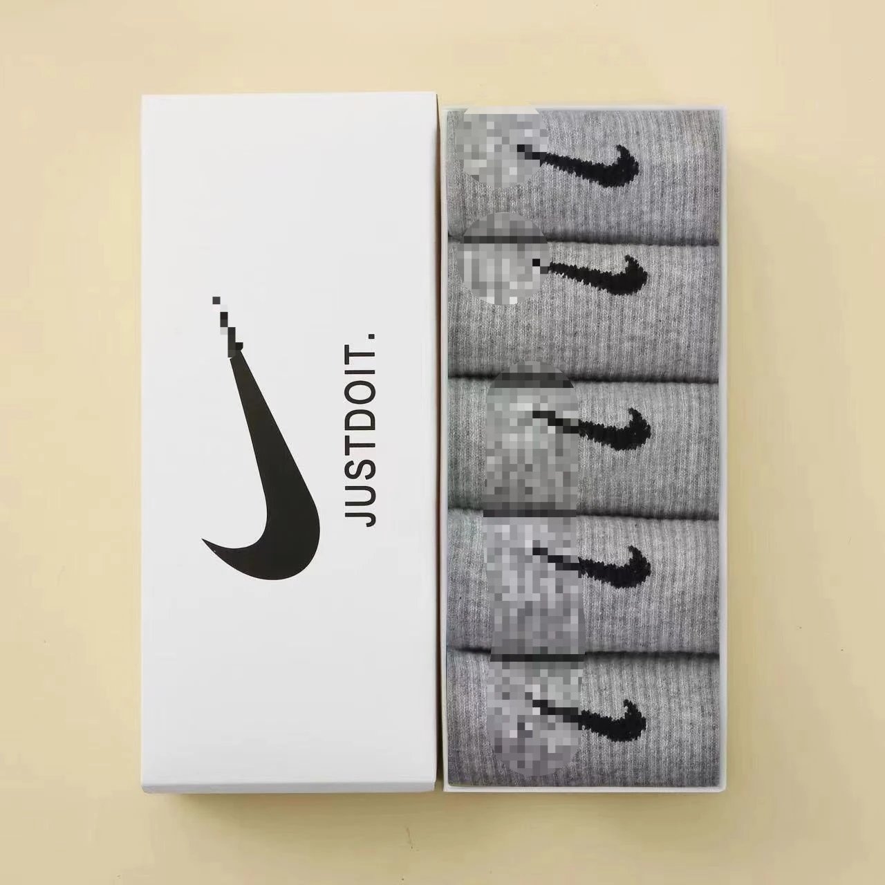 5 pairs [gray+gray+gray+gray+gray+gray]
