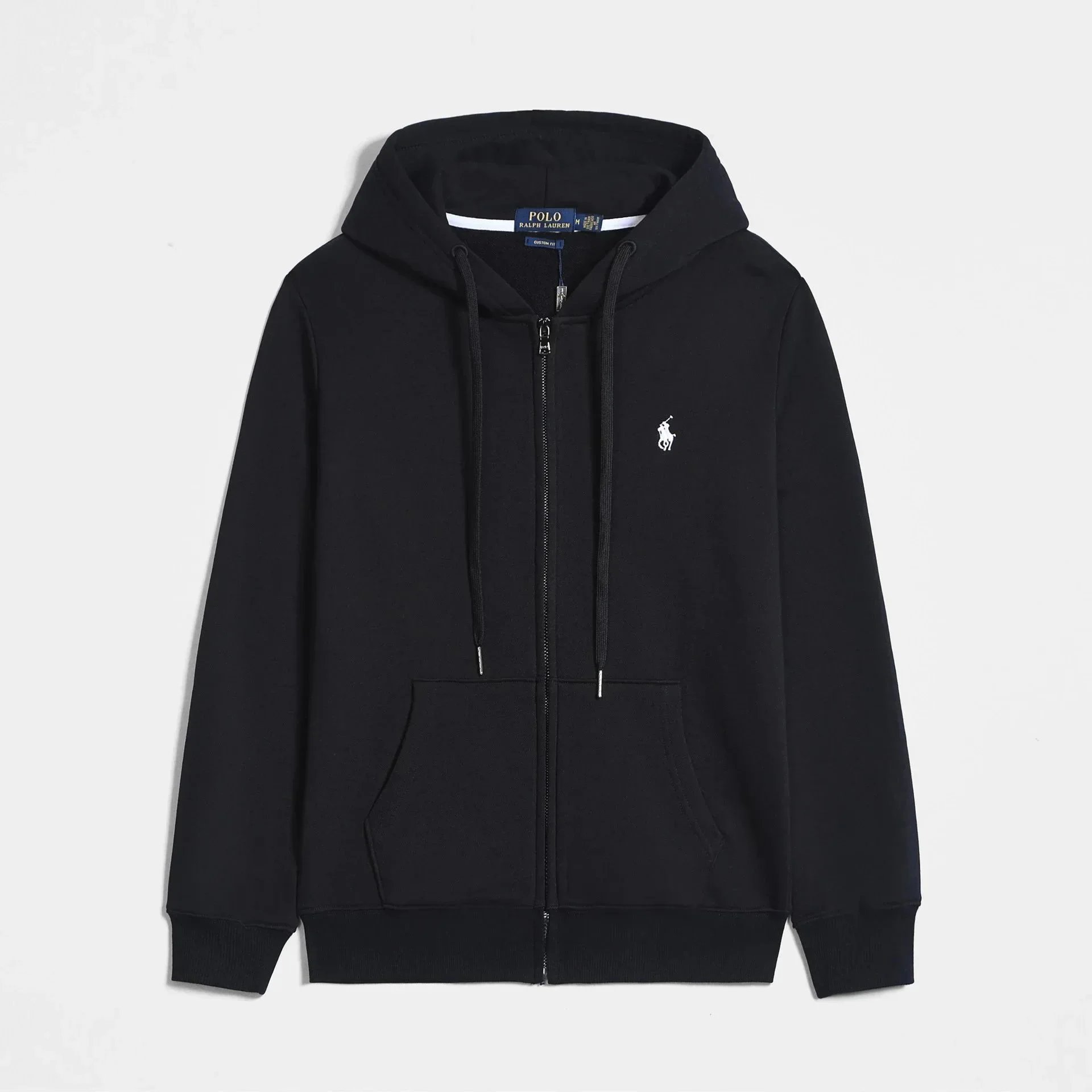 black (white logo)