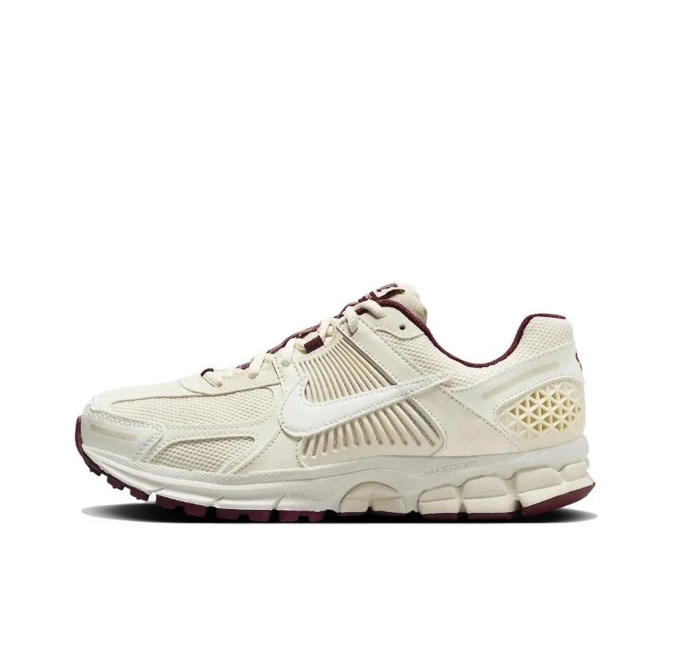 Beige white red