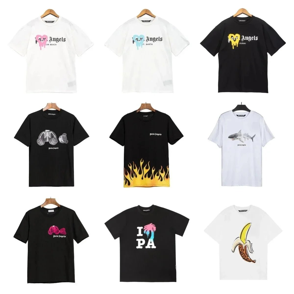 Palm Angels Graphic White Casu