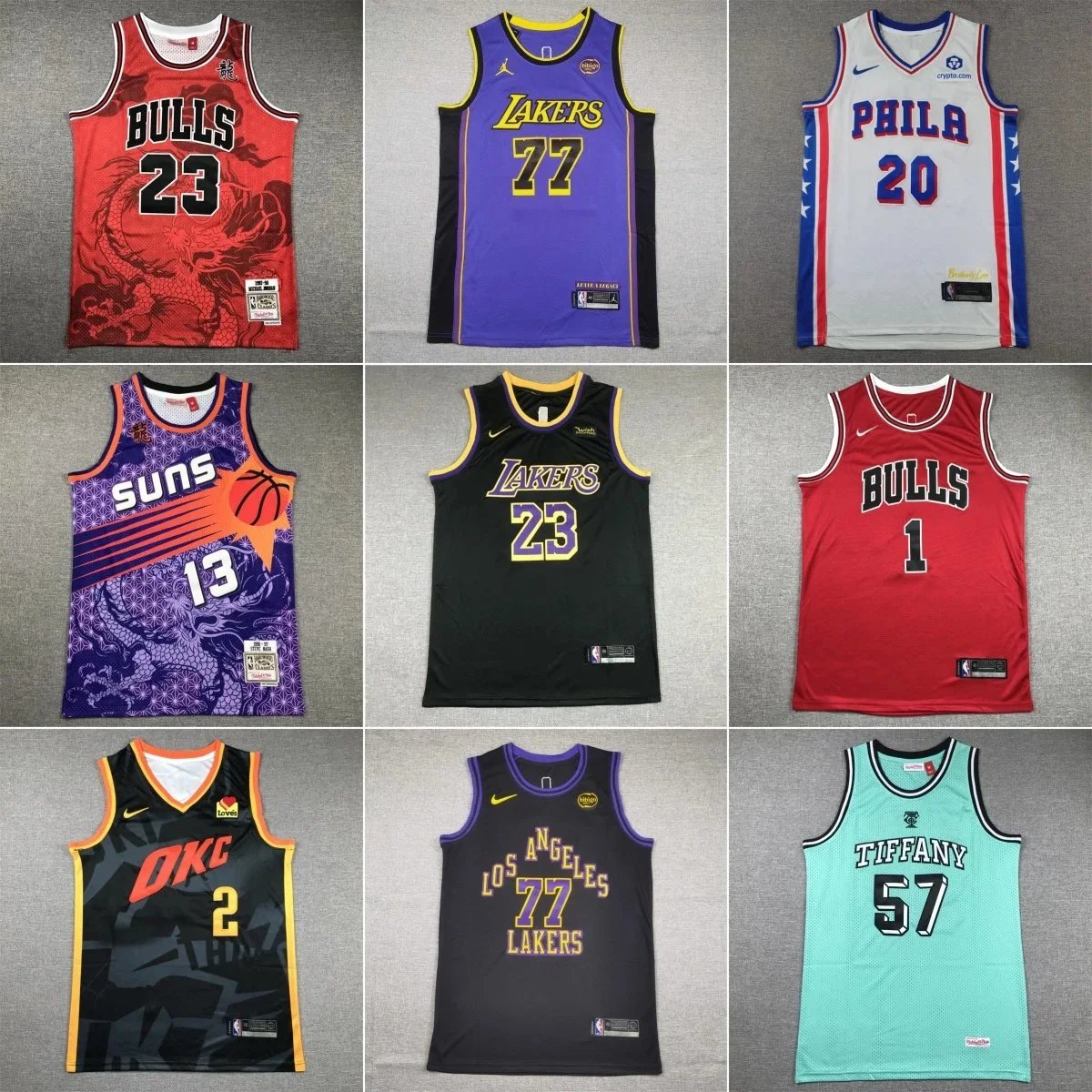 Nike Lakers Purple Basketball 