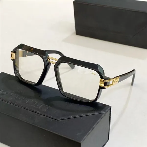 Design Cazal 951 Black and Gold Oversized Square Sunglasses - 18