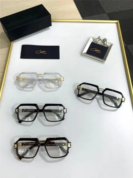Design Cazal 951 Black and Gold Oversized Square Sunglasses - 12
