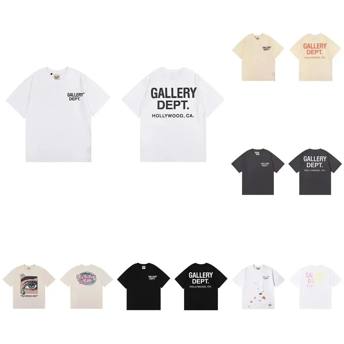 Gallery Dept. T-Shirt White Ca