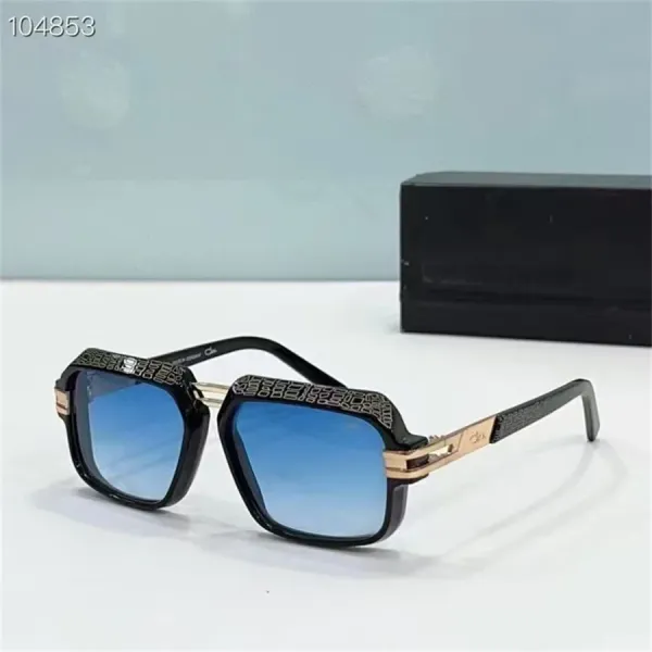 Design Cazal 904 Square Frame Blue Gradient Sunglasses - 1