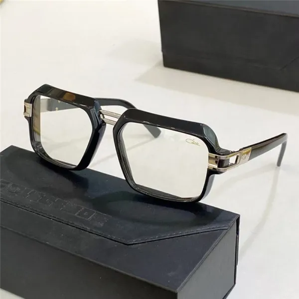 Design Cazal 951 Black and Gold Oversized Square Sunglasses - 17
