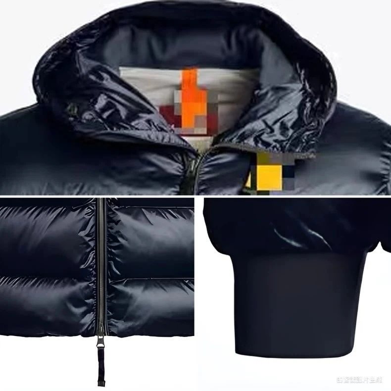 Design Pajar Warm Up Light Gray Quilted Hooded Jacket Outerwear Jacket - 11