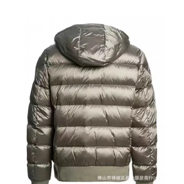 Design Pajar Warm Up Light Gray Quilted Hooded Jacket Outerwear Jacket - 7