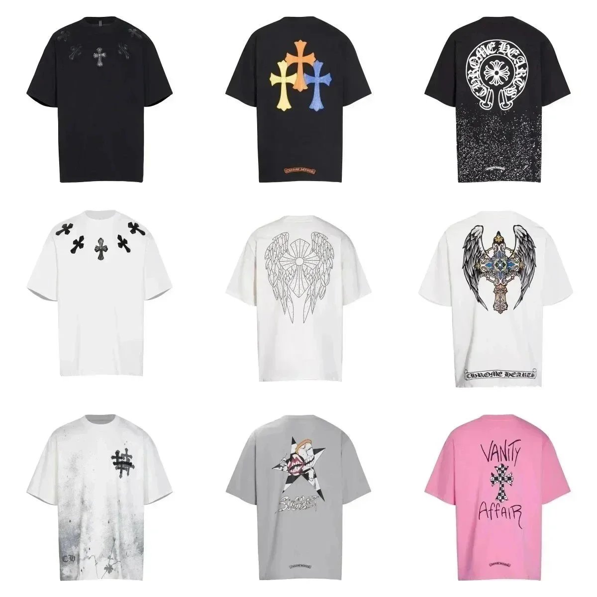 Chrome Hearts T-Shirt Black Wh
