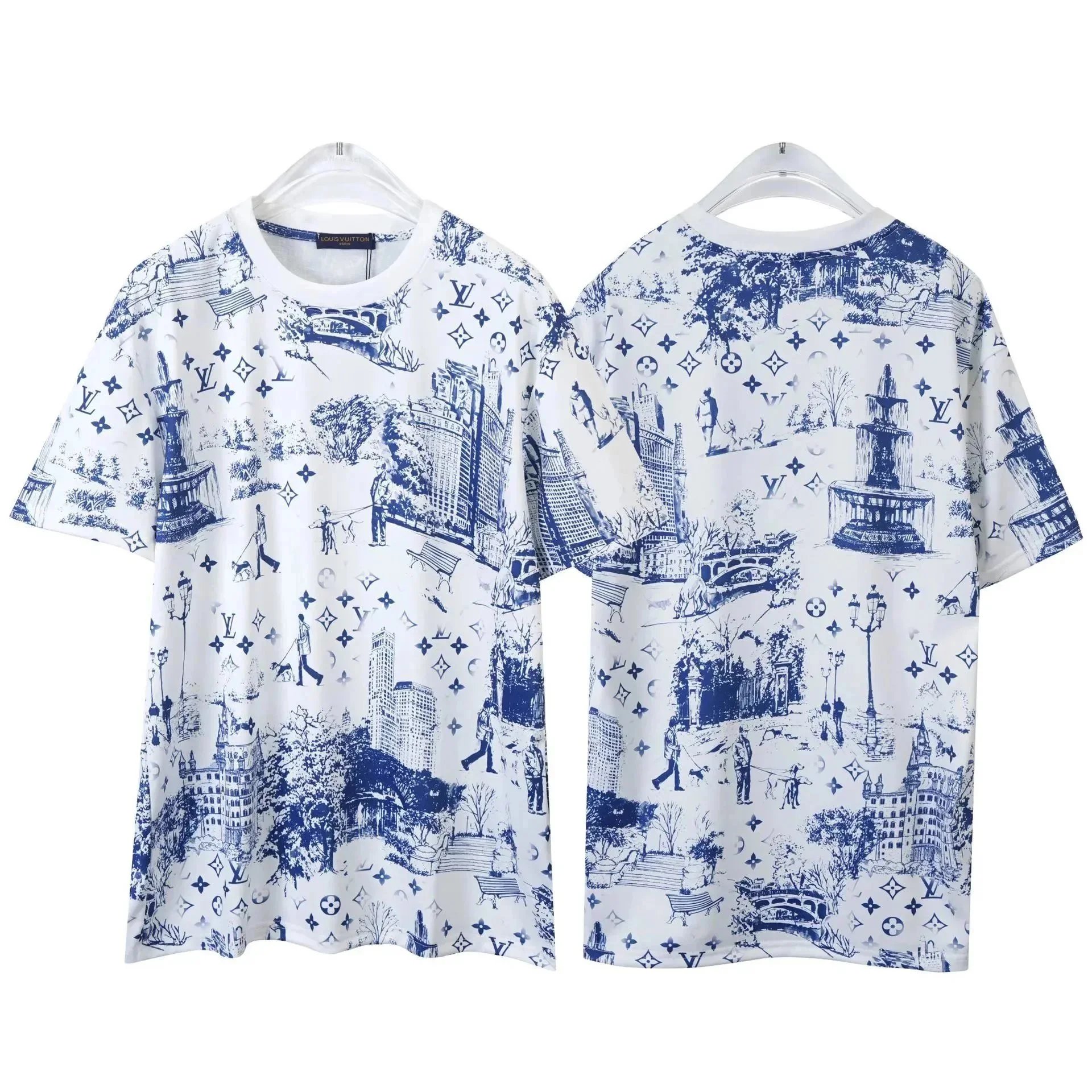 Louis Vuitton Printed White Bl