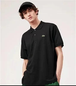 thumbnail for LA classic Piqué cotton men‘s polo shirt 法鳄男款POLO衫（DMZ）