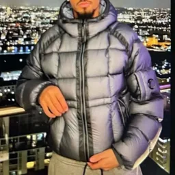 thumbnail for C.P秋冬季新款休闲羽绒服连帽抗寒防风保暖外套冬季yj