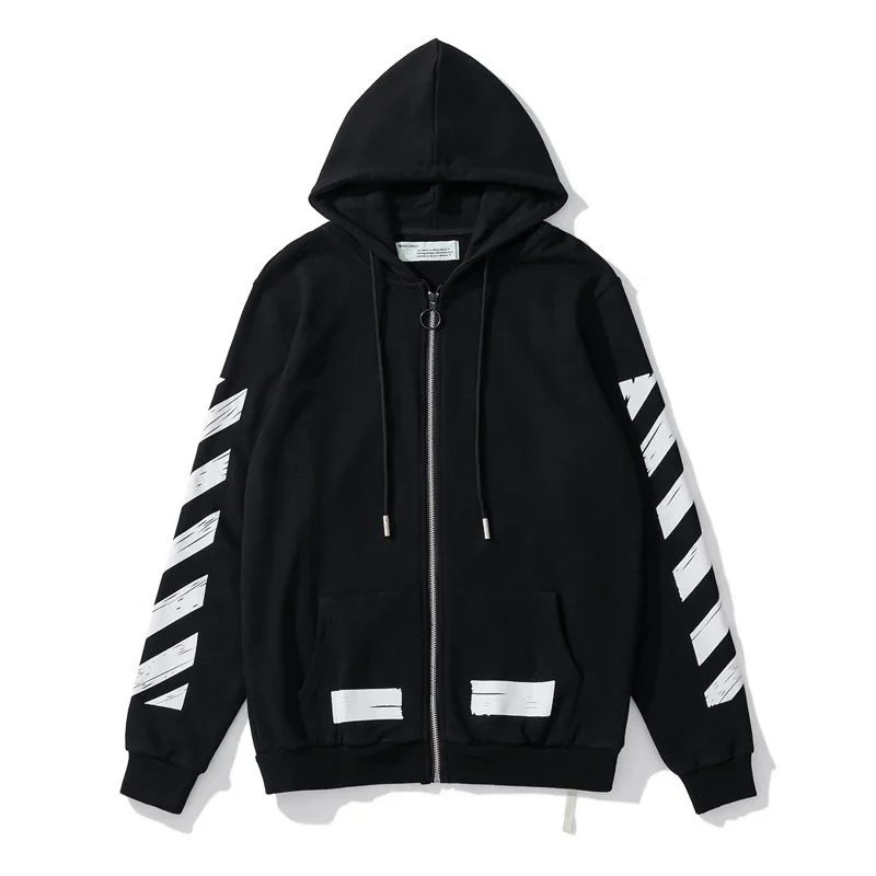 911# Black Zip-Up
