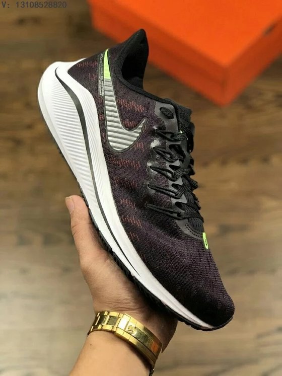 耐克 Nike Air Zoom Vomero V14 登月14代马拉松拉线缓震跑步鞋AH7857-001黑红男鞋SI