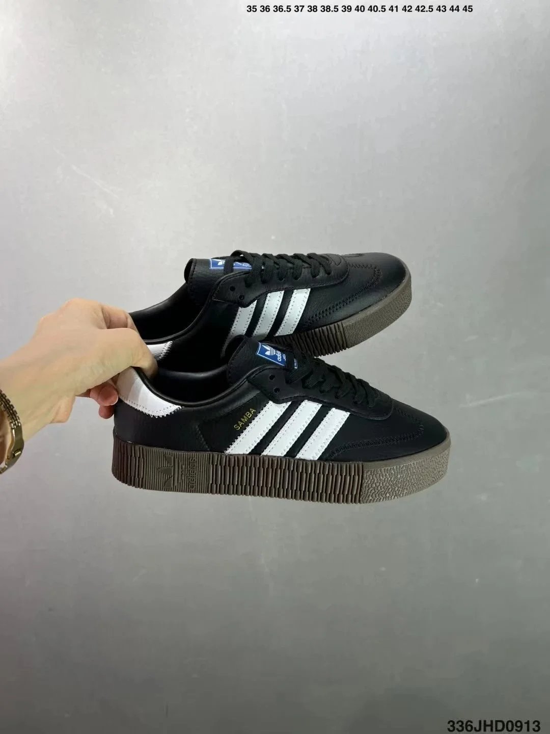 Platform Height-Boosting Sole Black (Fashion Style)