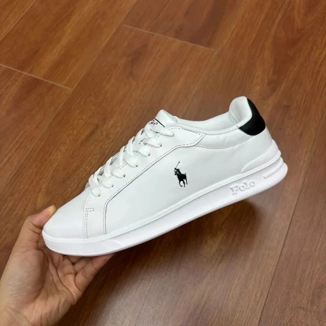 White with Black Logo, Size 45